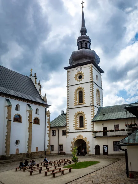 Stary Sacz Πολωνία Ιουλίου 2023 Καημένη Εκκλησία Μοναστηριών Clare Nuns — Φωτογραφία Αρχείου