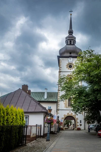 Stary Sacz Πολωνία Ιουλίου 2023 Καημένη Εκκλησία Μοναστηριών Clare Nuns — Φωτογραφία Αρχείου