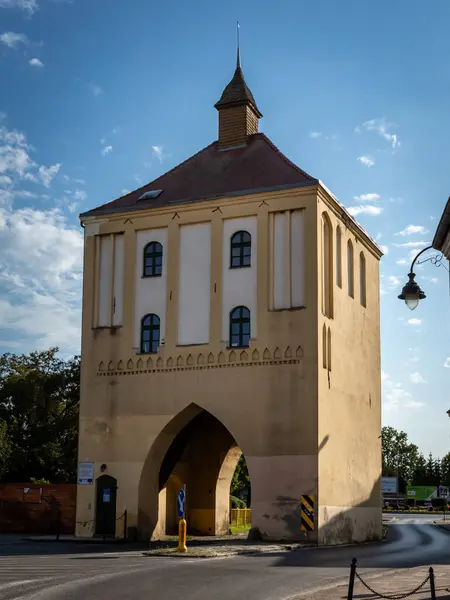 Gryfice Poland September 2023 Medieval Brama Wysoka High Gate Historical — Stock Photo, Image