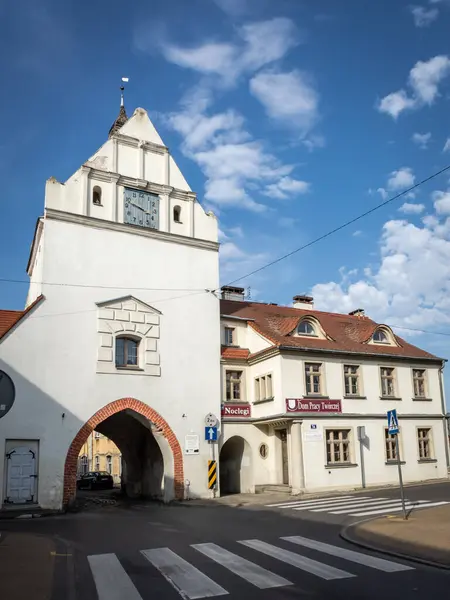 Gryfice Πολωνία Σεπτεμβρίου 2023 Μεσαιωνική Brama Kamienna Πέτρινη Πύλη Στην — Φωτογραφία Αρχείου