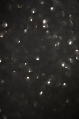 Tatil tasarımı için parlak gri bulanık arkaplan. Noel parlaklığı, seçici odaklanma