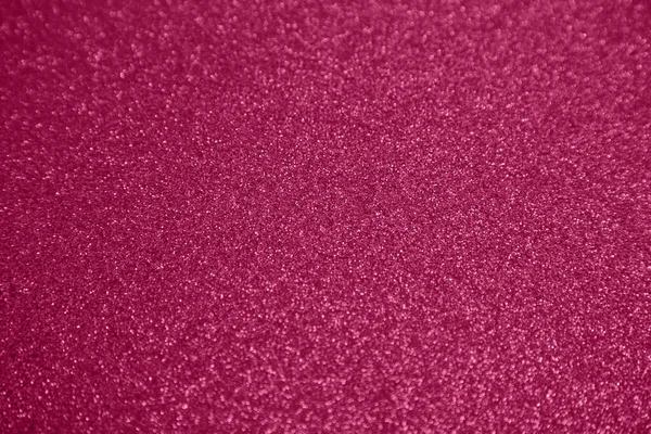 stock image Viva magenta shiny blurred background for holiday design. Christmas abstract sparkles, selective focus