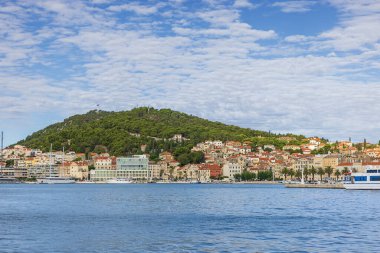 View of the Marjan Hill with parts of the Split harbor