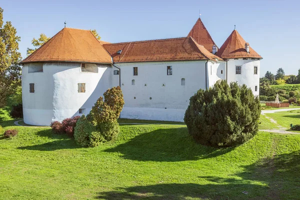 Zamek Varazdin Historyczne Jądro Stare Miasto — Zdjęcie stockowe