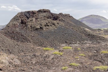 Ay Kraterleri Ulusal Anıtı 'ndaki serpinti konisini kapatın.