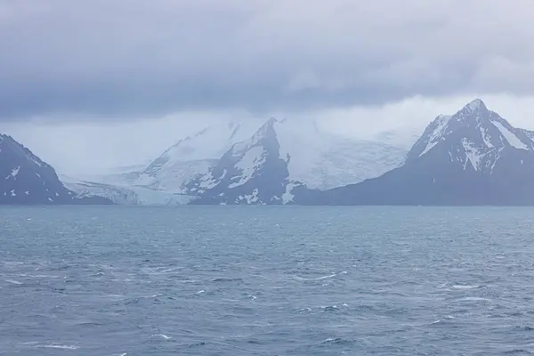 Stock image Glaciers at the south coast of Elephant Island a mountainous island off the coast of Antarctica