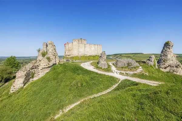 Gaillard Şatosu 'nun kalıntıları, Les Andelys' in yukarısındaki Seine Nehri 'ne bakan bir ortaçağ şatosu yıkıntısı.