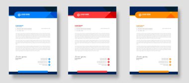 antetli şirket resmi asgari tasarım. Modern, yaratıcı, soyut profesyonel, bilgilendirici antetli tasarım. harf başı tasarımı.