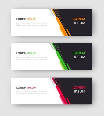 Vektör soyut tasarım afiş web şablonu. Tasarım Sancağı Web Şablonu. Vektör Tasarımı Sancak arkaplanı. vektör illüstrasyonu.