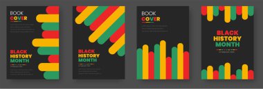 black history month book cover, card, Leaflet presentation, templates, layout in A4 size. black history month portrait background. black history month 2023 book cover or banner design template. 