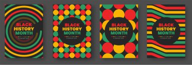 black history month book cover, card, Leaflet presentation, templates, layout in A4 size. black history month portrait background. black history month 2023 book cover or banner design template. 