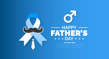 Babalar Günü 'nün arka plan posteri ya da afiş tasarım şablonu haziran ayında kutlanıyor. Mutlu Babalar Günü posteri, tebrik kartı veya sosyal medya afişi tasarımı.