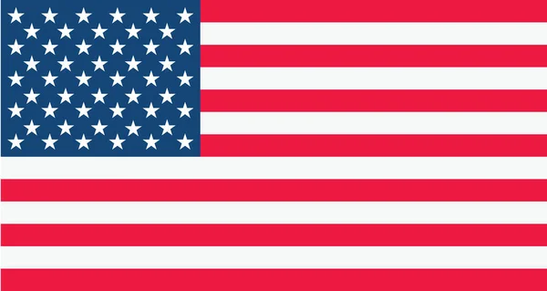 Design Vectoriel Drapeau Des États Unis Drapeau État Unis Amérique — Image vectorielle