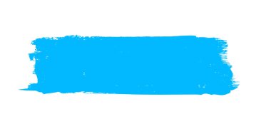 El çizimi mavi renk boya fırçası darbeleri izole metin tasarımı alıntısı veya metin bilgisi. Metin bilgileri, reklamlar, teklif, büyük, sıçrama lekeleri, boya fırçası, kaplama için grafiksel ögeler.