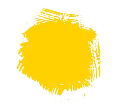 El çizimi sarı boya fırçası darbeleri izole metin tasarımı bilgileri veya metin tasarımı bilgileri. Metin bilgileri, reklamlar, teklif, büyük, sıçrama lekeleri, boya fırçası, kaplama için grafiksel ögeler.