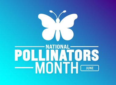 Haziran, Ulusal Polen Ayları 'nın arka plan şablonu. Tatil konsepti. arkaplan, pankart, kart ve yazı ve standart renk içeren poster tasarım şablonu için kullan. vektör