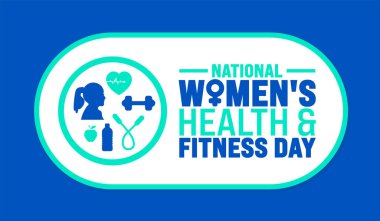 Kadın sağlığı ve spor salonu geçmişi ya da pankart tasarım şablonu. Tatil konsepti. Arkaplan, pankart, poster, pankart, tasarım şablonu için şablon standart renk ile benzersiz şekiller.