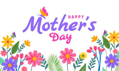 Anneler Günü 'nüz kutlu olsun. Annenizi 11 Mayıs' ta kutlayın. Ya da poster tasarımını çiçekle yapın. Sevgi, takdir ve aile için bir gün. Çiçeklerin, onurun, minnettarlığın ve annenle iyi vakit geçirmenin tadını çıkar..
