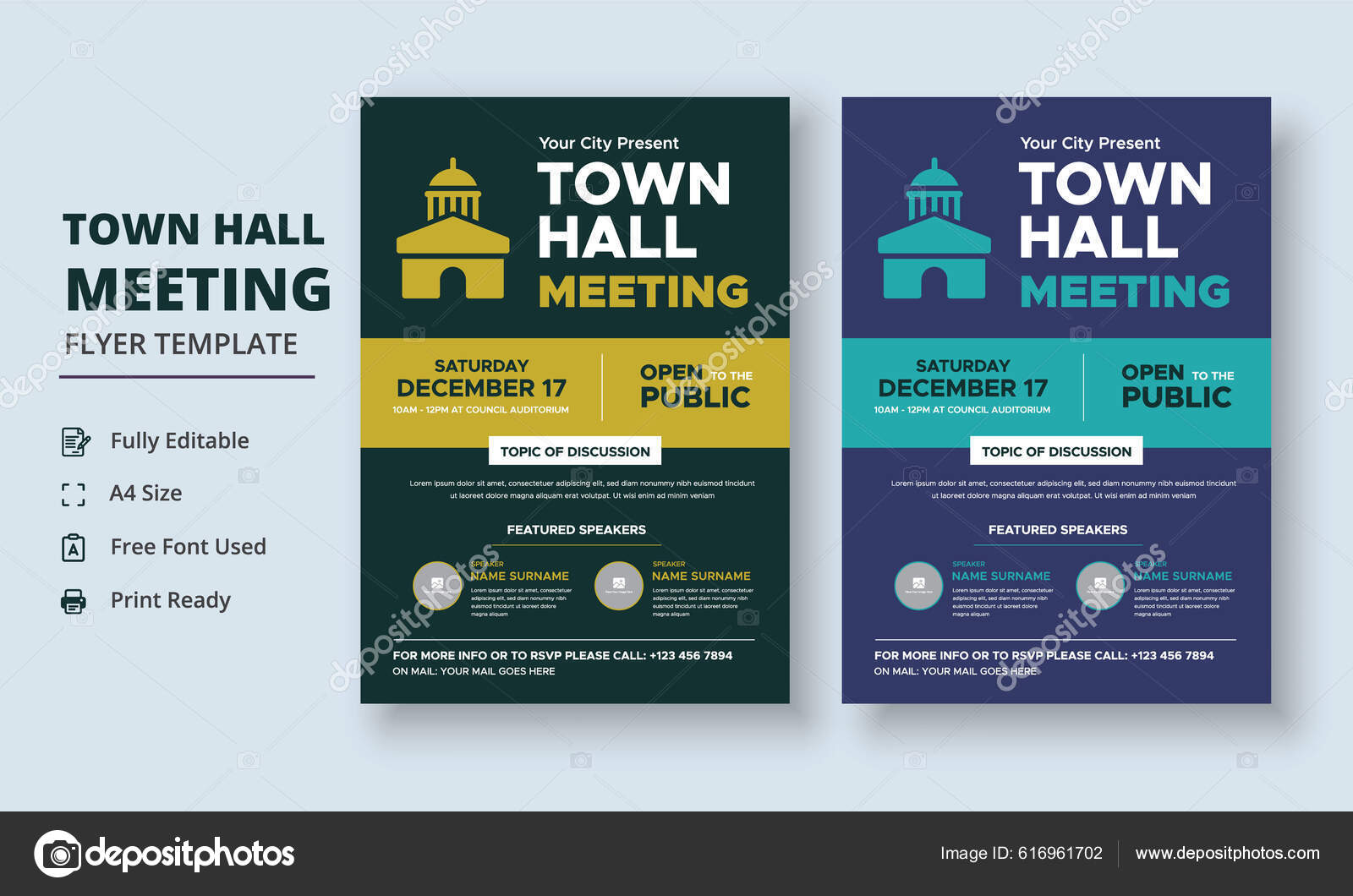 Town Hall Meeting Flyer Template Community Meeting Template City Hall