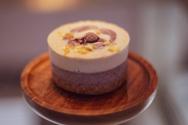 Lezzetli glütensiz pastalar. Doğru beslenme ve beslenme tatlısı kavramı.