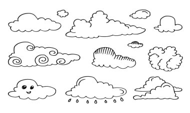 El yapımı hava tahsilatı. Beyaz arkaplanda düz biçim vektör illüstrasyonu.