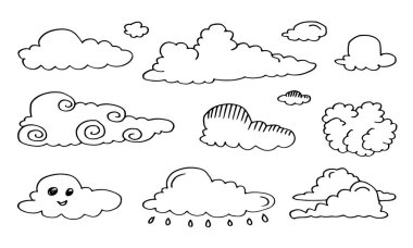 El yapımı hava tahsilatı. Beyaz arkaplanda düz biçim vektör illüstrasyonu.