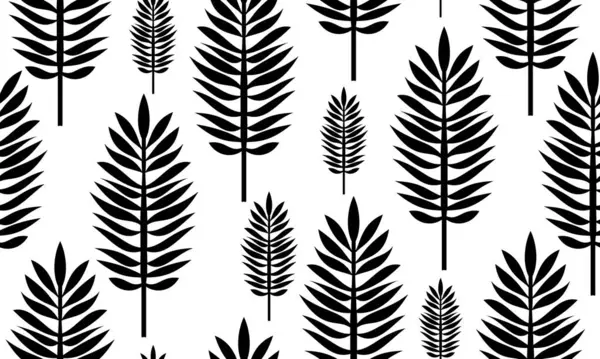 Kusursuz desenli. Egzotik bitki. Tropik desenler, palmiye yaprakları pürüzsüz vektör çiçekli arka plan.