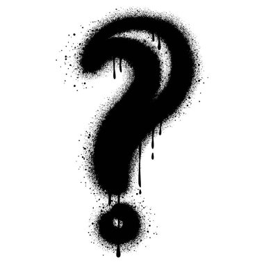 Sprey Boyalı Graffiti Kontrol İzleri Beyaz bir arkaplan ile izole edilmiş. Vektör illüstrasyonu.