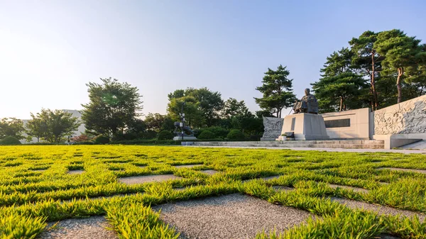 Seoul South Korea July 2023 Statue Lee Yeong First Vice — Stock Photo, Image