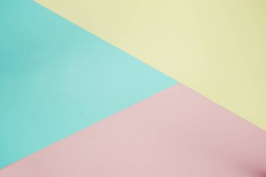 Pastel renk desenli Geometrik arkaplan