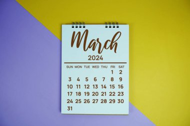 Mart 2024 yıllık planlama ve yönetim takvimi