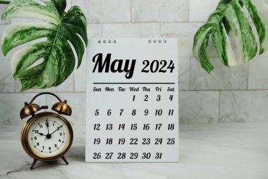 Mayıs 2024 yıllık planlama ve yönetim takvimi