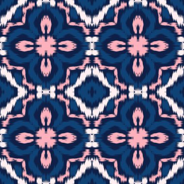 Kusursuz etnik desenli geleneksel geometrik soyut folklor süsü Kabile etnik illüstrasyon geçmişi