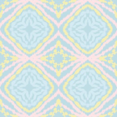 Kusursuz etnik Tekstil deseni geometrik soyut folklor süsü baskı, giysi ve eşarp için kabile etnik illüstrasyon tasarımı