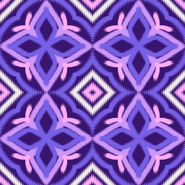 Kusursuz etnik desenli geleneksel geometrik soyut folklor süsü Kabile etnik illüstrasyon geçmişi