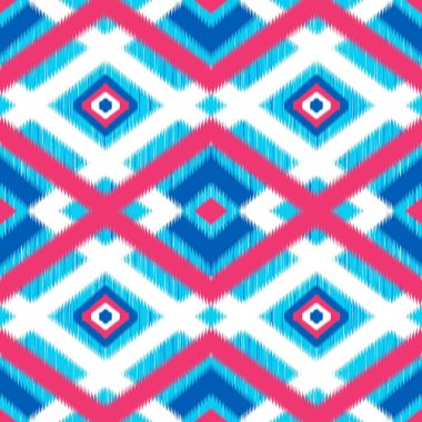 Kusursuz etnik desenli geleneksel geometrik soyut folklor süsü Kabile etnik illüstrasyon geçmişi