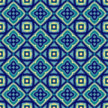 Kusursuz etnik desenli geleneksel geometrik soyut folklor süsü Kabile etnik illüstrasyon geçmişi