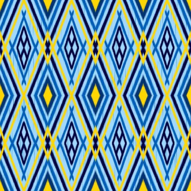 Kusursuz etnik desenli geleneksel geometrik soyut folklor süsü Kabile etnik illüstrasyon geçmişi