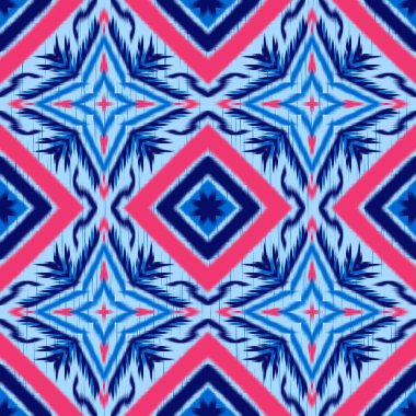 Kusursuz etnik desenli geleneksel geometrik soyut folklor süsü Kabile etnik illüstrasyon geçmişi