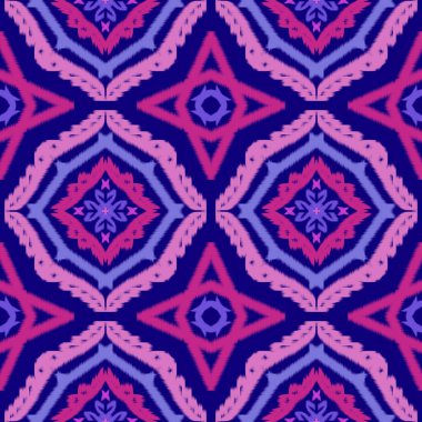 Kusursuz etnik desenli geleneksel geometrik soyut folklor süsü Kabile etnik illüstrasyon geçmişi