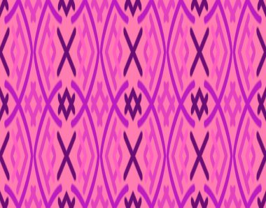 Kusursuz etnik desenli geleneksel geometrik soyut folklor süsü Kabile etnik illüstrasyon geçmişi