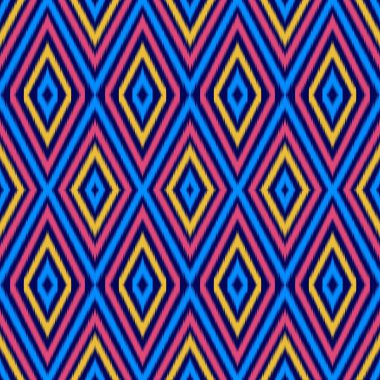 Kusursuz hedef şekli geometrik soyut folklor süslemesi Kabile etnik illüstrasyon geçmişi