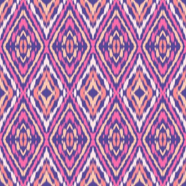 Kusursuz etnik Tekstil deseni geometrik soyut folklor süsü baskı, giysi ve eşarp için kabile etnik illüstrasyon tasarımı