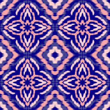 Kusursuz etnik Tekstil deseni geometrik soyut folklor süsü baskı, giysi ve eşarp için kabile etnik illüstrasyon tasarımı