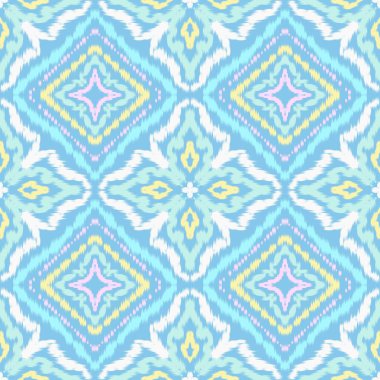 Kusursuz etnik Tekstil deseni geometrik soyut folklor süsü baskı, giysi ve eşarp için kabile etnik illüstrasyon tasarımı