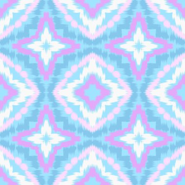 Kusursuz etnik Tekstil deseni geometrik soyut folklor süsü baskı, giysi ve eşarp için kabile etnik illüstrasyon tasarımı