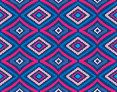 Kusursuz etnik desenli geleneksel geometrik soyut folklor süsü Kabile etnik illüstrasyon geçmişi