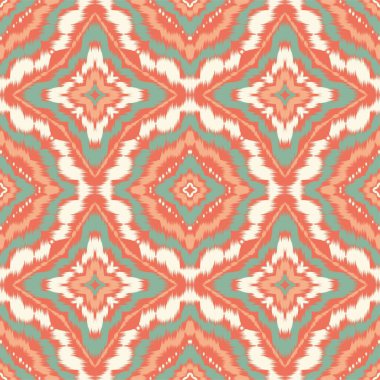 Kusursuz etnik Tekstil deseni geometrik soyut folklor süsü baskı, giysi ve eşarp için kabile etnik illüstrasyon tasarımı