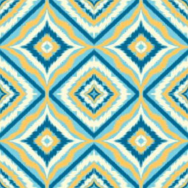 Kusursuz etnik Tekstil deseni geometrik soyut folklor süsü baskı, giysi ve eşarp için kabile etnik illüstrasyon tasarımı