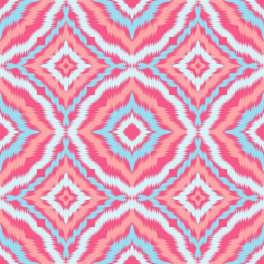 Kusursuz etnik Tekstil deseni geometrik soyut folklor süsü baskı, giysi ve eşarp için kabile etnik illüstrasyon tasarımı